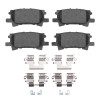 R1 2004-2009 Lexus RX350 Rear R1 Ceramic Pads & Hardware Kit