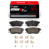 R1 19-25 Nissan Kicks Rear Optimum OE Brake Pads & Hardware Kit