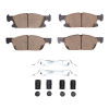 R1 19-21 Ford Edge Front Optimum OE Brake Pads & Hardware Kit