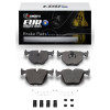 R1 91-10 BMW 330CI Rear Euro Ceramic Brake Pads & Hardware Kit