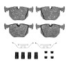R1 91-10 BMW 330CI Rear Euro Ceramic Brake Pads & Hardware Kit