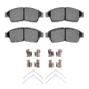 R1 1992-2003 Geo Prizm Front R1 Semi Met Pads & Hardware Kit