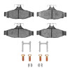 R1 1985-1997 Chevrolet Corvette Rear R1 Semi Met Pads & Hardware Kit