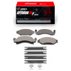 R1 86-93 Ford E-150 Econoline Front Optimum OE Brake Pads & Hardware Kit