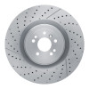 R1 2012-2019 Mercedes-Benz GLS63 AMG Front Brake Rotor - Drilled and Slotted