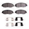 R1 98-02 Honda Accord Coupe Front Ceramic Brake Pads & Hardware Kit