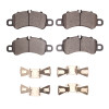 R1 2017-2023 Porsche 718 Boxster Front R1 Ceramic Pads & Hardware Kit