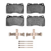 R1 17-25 Acura Integra Front Ceramic Brake Pads & Hardware Kit