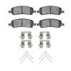 R1 2013-2016 Dodge Dart Rear R1 Ceramic Pads & Hardware Kit