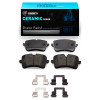 R1 2011-2023 Audi A6 (USA/Canada) Rear R1 Ceramic Pads & Hardware Kit