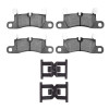 R1 2011-2018 Porsche Cayenne Rear R1 Euro Ceramic Pads & Hardware Kit
