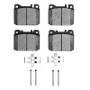 R1 1985-1991 Mercedes-Benz 300SEL Front R1 Semi Met Pads & Hardware Kit