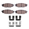 R1 2005-2023 Subaru Impreza Rear R1 Performance Sport Pads & Hardware Kit