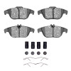 R1 08-17 Mercedes-Benz E400 Rear Euro Ceramic Brake Pads & Hardware Kit