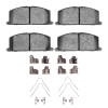 R1 83-95 Chevrolet Nova Front Optimum OE Brake Pads & Hardware Kit