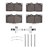 R1 1991-1999 Dodge STEALTH Front R1 Ceramic Pads & Hardware Kit