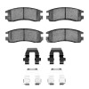 R1 1997-2010 Buick Allure Rear R1 Ceramic Pads & Hardware Kit