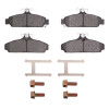 R1 1984-1987 Chevrolet Corvette Front R1 Ceramic Pads & Hardware Kit