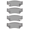 R1 98-04 Chevrolet Tracker Front R1 Optimum OE Brake Pads