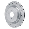 R1 2012-2019 Mercedes-Benz ML63 AMG Rear Brake Rotor - Drilled and Slotted