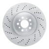 R1 2021-2025 BMW M4 Left Front Brake Rotor - Drilled