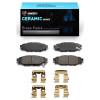 R1 2005-2023 Subaru BRZ Rear R1 Ceramic Pads & Hardware Kit
