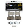 R1 1986-1989 Mercedes-Benz 560SL Front R1 Euro Ceramic Pads & Hardware Kit