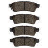 R1 05-25 Nissan Frontier Rear R1 Ceramic Brake Pads