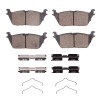 R1 2019-2025 Jeep Grand Wagoneer L Rear R1 Ceramic Pads & Hardware Kit