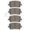 R1 03-08 Pontiac Vibe Front R1 Ceramic Brake Pads