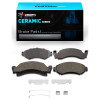 R1 1973-1985 Ford E-100 Econoline Front R1 Ceramic Pads & Hardware Kit
