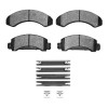 R1 1983-1997 Ford Bronco II Front R1 Ceramic Pads & Hardware Kit