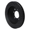 R1 74-81 Dodge Ramcharger 4WD Front Left Drilled & Slotted Black Brake Rotor