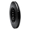 R1 14-23 Dodge Charger Front Right Drilled & Slotted Black Brake Rotor