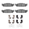 R1 09-19 Ford Explorer Front Ceramic Brake Pads & Hardware Kit