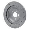 R1 2014-2021 Mercedes-Benz S560 Rear GeoSPEC Coated Rotor - Drilled