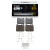 R1 73-79 Mercedes-Benz 300SD Front Euro Ceramic Pads & Hardware Kit