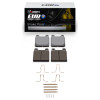 R1 63-76 Mercedes-Benz 230 Front Euro Ceramic Pads & Hardware Kit