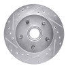 R1 1983-1997 Ford Ranger (USA/Canada) Front Left Drilled & Slotted Silver Brake Rotor
