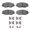 R1 2006-2019 Lexus HS250H Front R1 Semi Met Pads & Hardware Kit