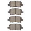 R1 01-08 Acura MDX Rear R1 Ceramic Brake Pads