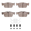 R1 17-25 Volvo S60 Front Euro Ceramic Pads & Hardware Kit