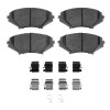 R1 2004-2011 Mazda RX-8 Front R1 Semi Met Pads & Hardware Kit