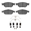 R1 12-14 Mercedes-Benz E550 Front Euro Ceramic Pads & Hardware Kit
