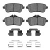 R1 12-18 Mercedes-Benz ML250 Rear Euro Ceramic Pads & Hardware Kit