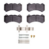 R1 09-22 Cadillac CTS Front Euro Ceramic Pads & Hardware Kit