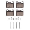 R1 86-95 Mercedes-Benz 300E Rear Optimum OE Pads & Hardware Kit