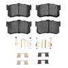 R1 94-98 Hyundai Sonata Rear Optimum OE Pads & Hardware Kit