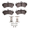 R1 03-18 Mercedes-Benz G550 4X4 Front Euro Ceramic Pads & Hardware Kit