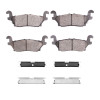 R1 06-10 Hummer H3 Rear Optimum OE Pads & Hardware Kit
